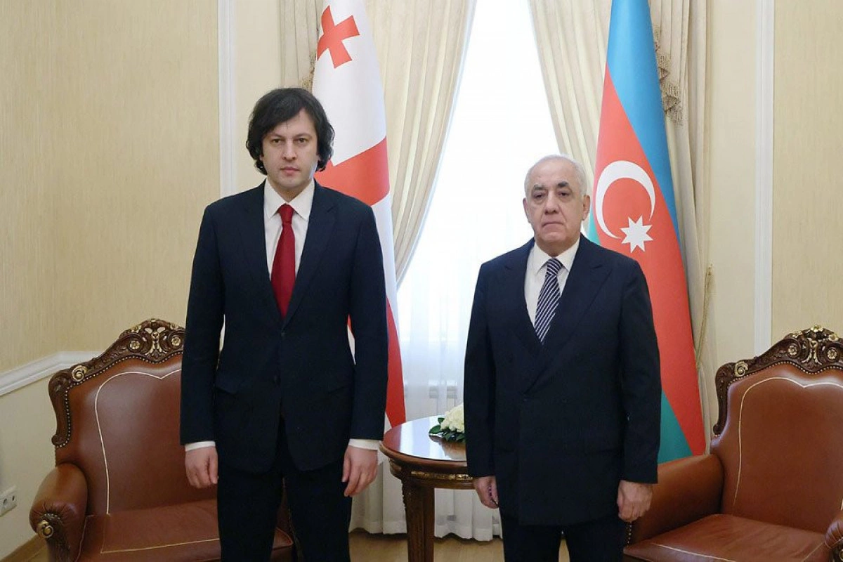 Azerbaijani PM Congratulates Georgian Counterpart on His Reappointment