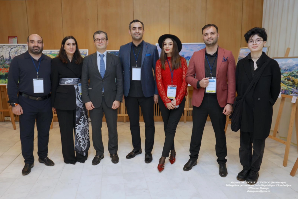 UNESCO Headquarters Hosts Exhibition of Azerbaijani Artists