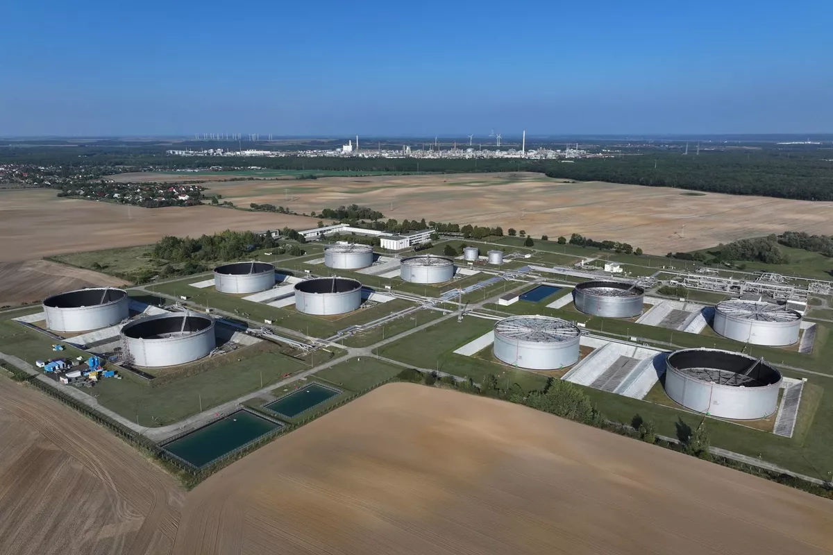European Gas Storage Levels Fall Under 40%