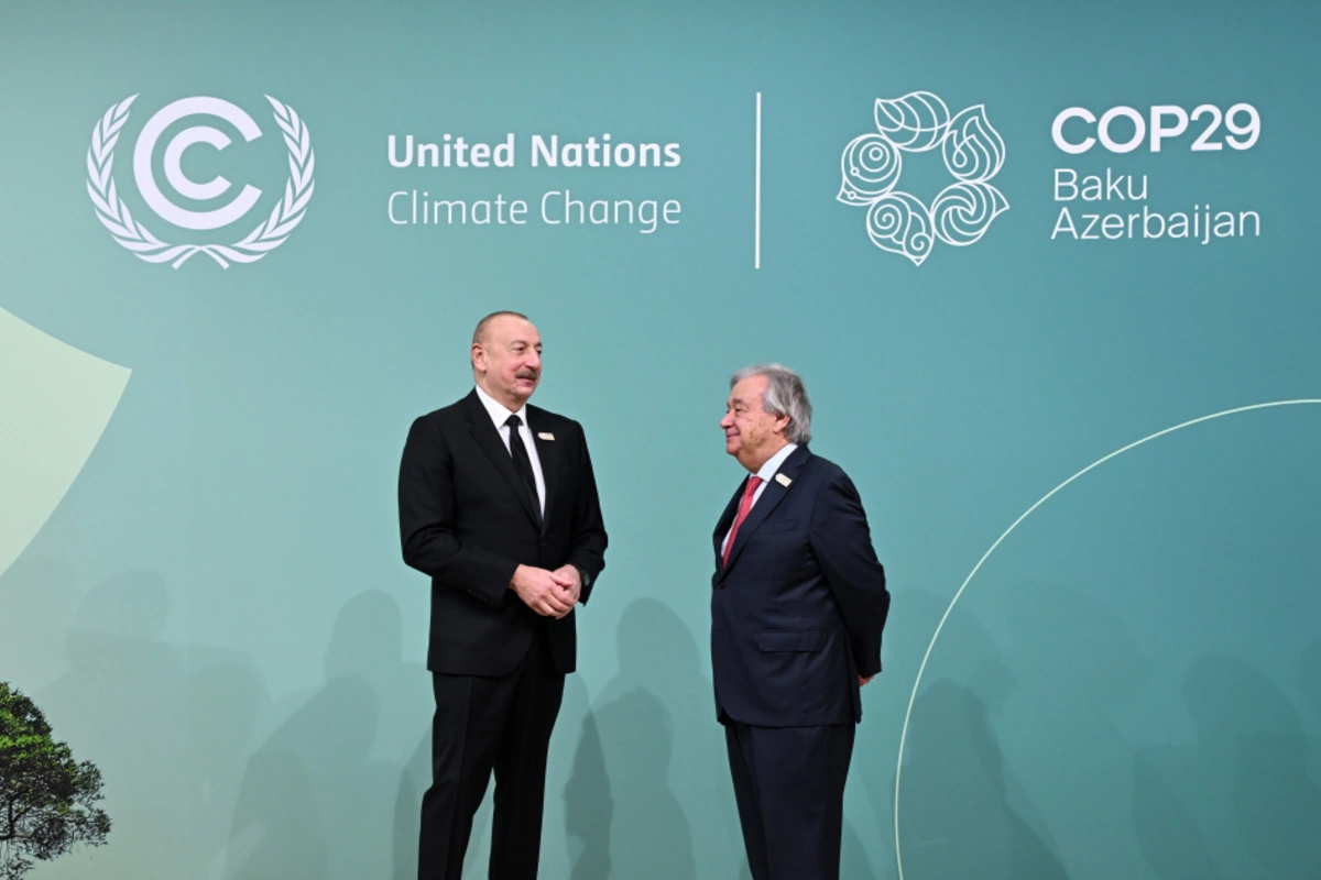 Opening Ceremony of World Leaders Climate Action Summit at COP29 Kicks Off in Baku