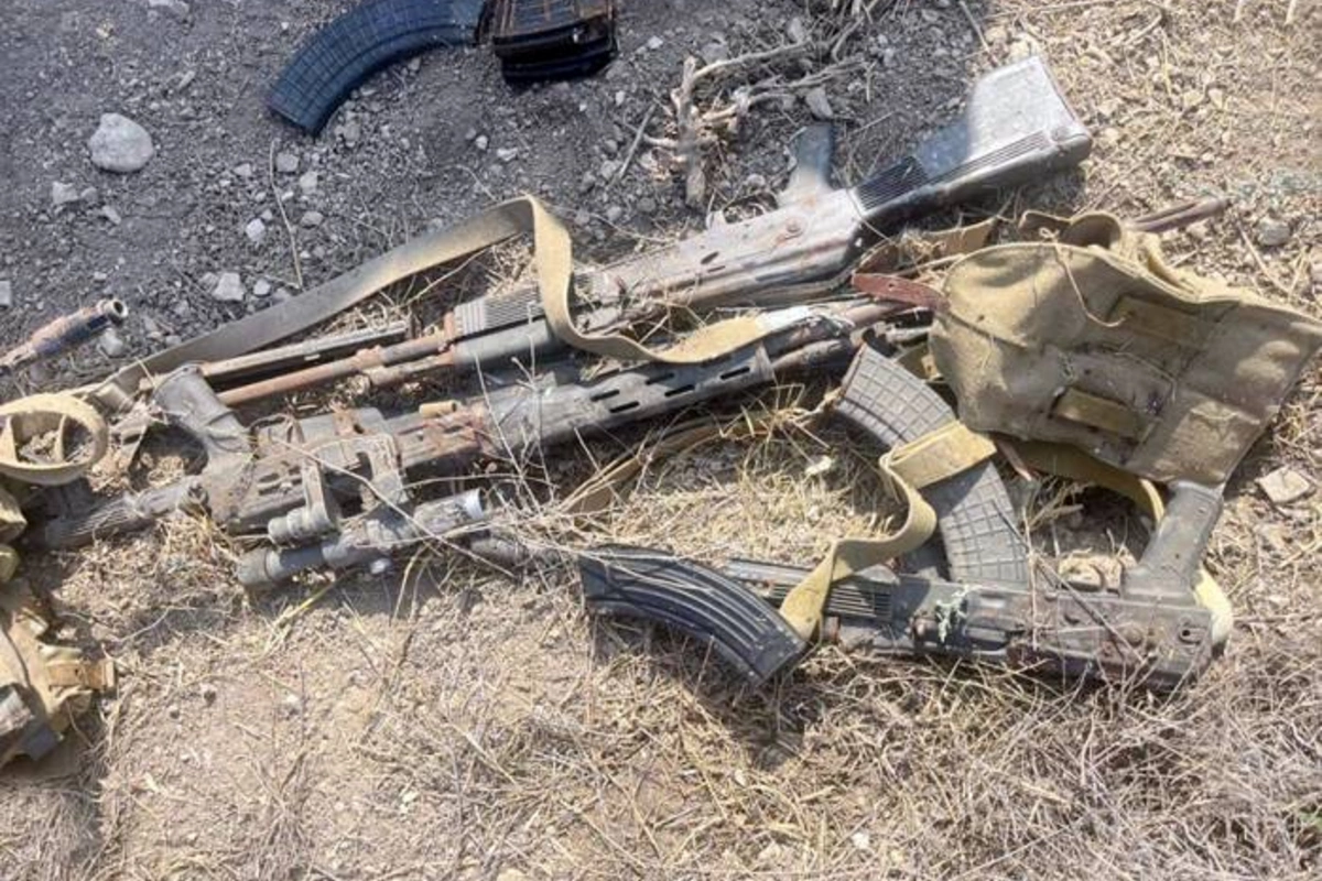 Azerbaijan Finds Ammunition Left by Illegal Armenian Armed Groups in Aghdara