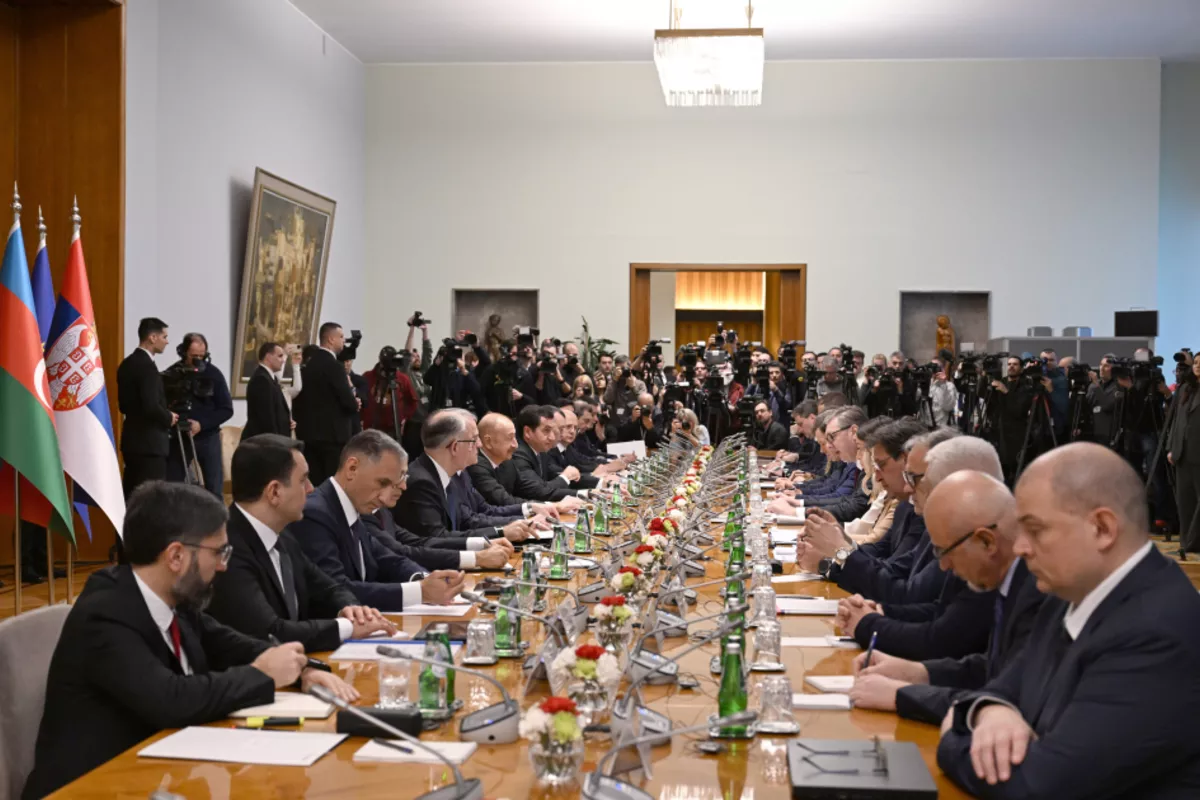 First Meeting of Strategic Partnership Council Between Azerbaijan and Serbia Was Held in Belgrade
