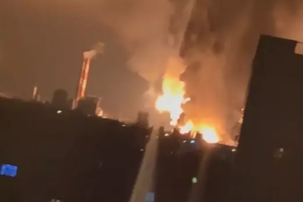 Ukrainian Drones Strike Key Russian Petrochemical Facility