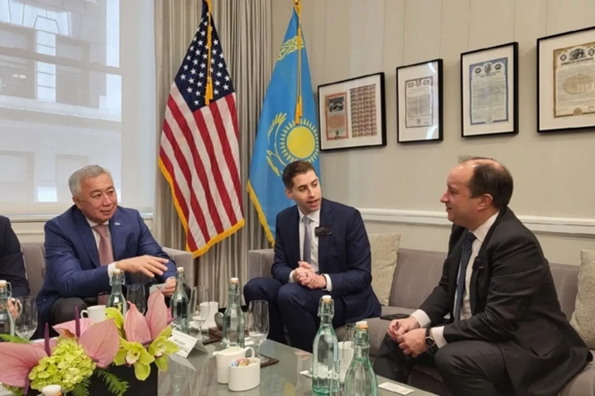 Kazakh Officials Visit New York Stock Exchange to Boost Financial Ties and Investment Prospects