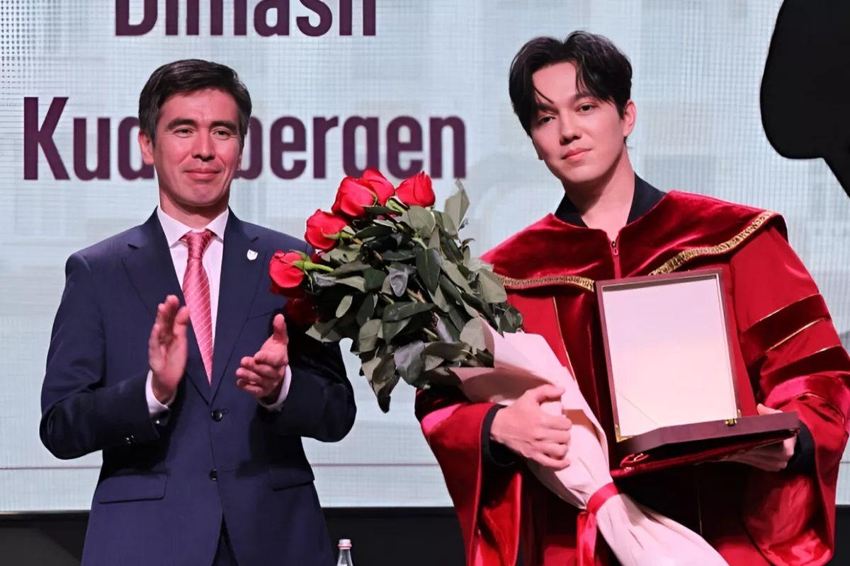 Kazakh Singer Dimash Qudaibergen Awarded Honorary Professor Title