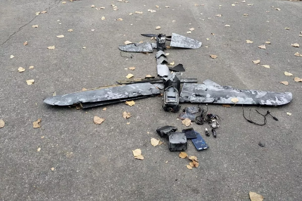 Ukrainian Drone Falls in Kazakhstan Near Border Area - VIDEO