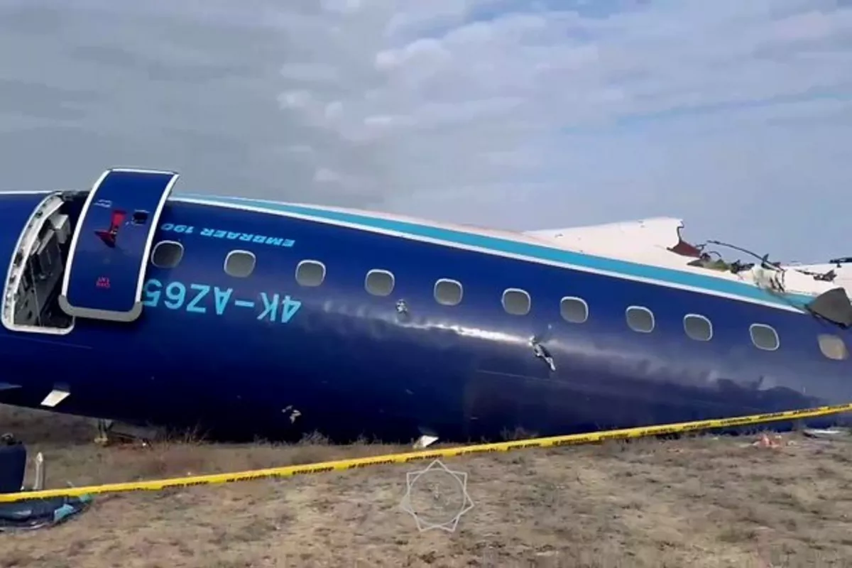 Kazakhstan to Release Official Report on Azerbaijan Airlines' Plane Crash After New Year