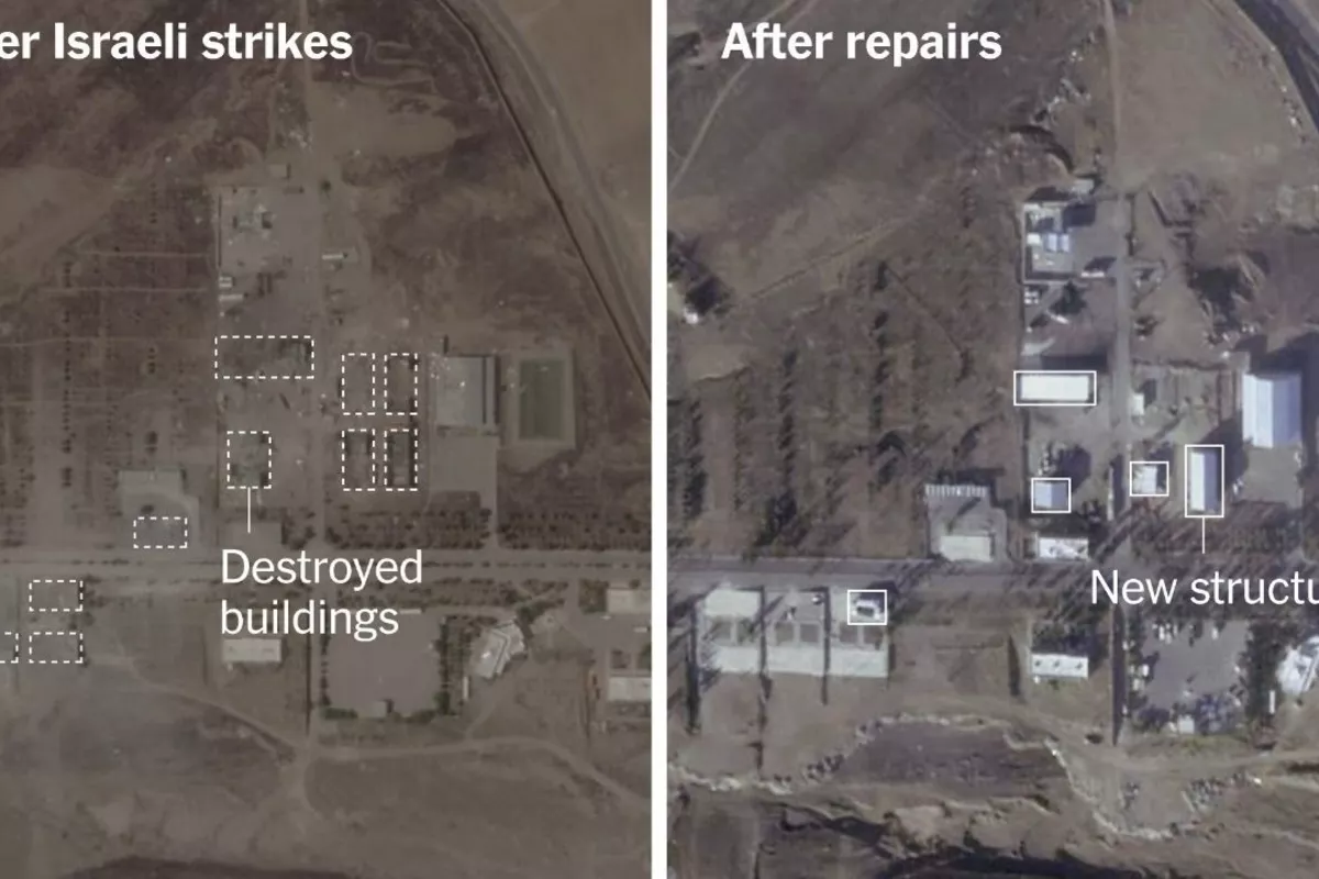Iran Advanced Missile Site Repairs Faster Than Nuclear Facilities - NYT