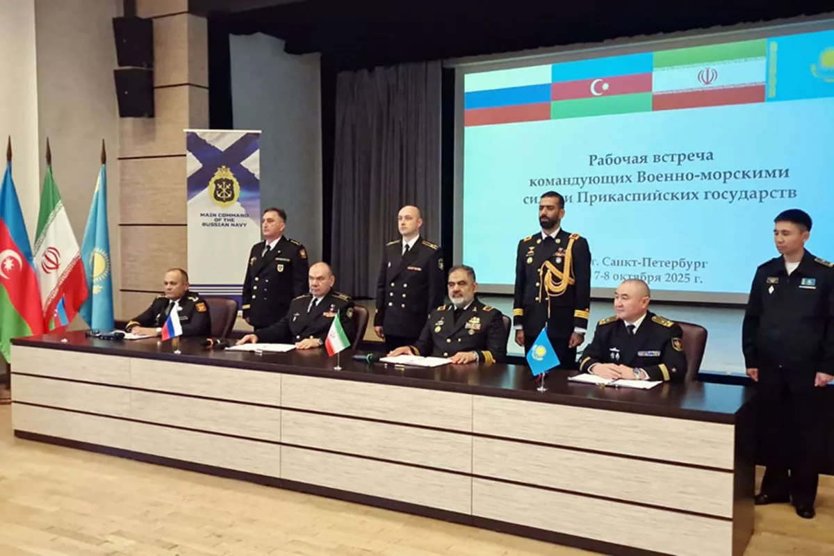 Caspian Littoral States Discuss Naval Cooperation and Security in St. Petersburg