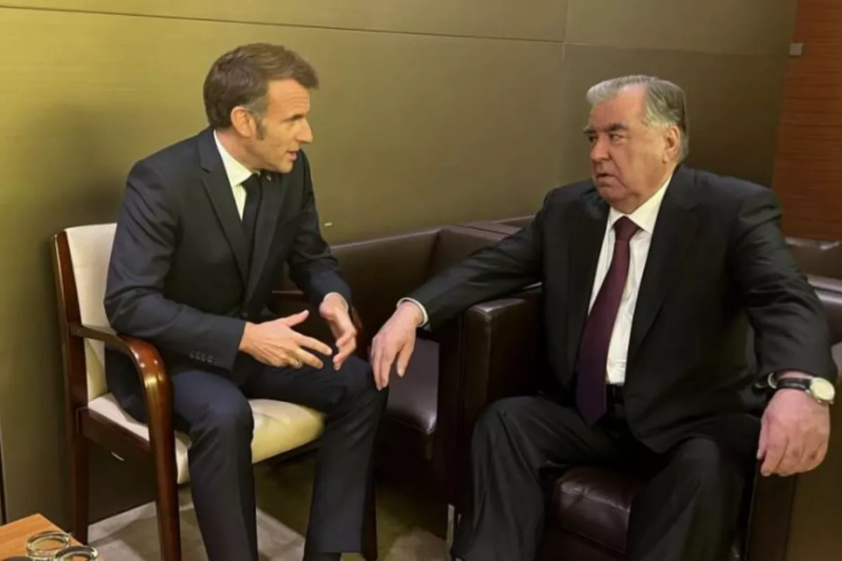 Tajik, French Leaders Discuss Climate, Cooperation During New York Meeting