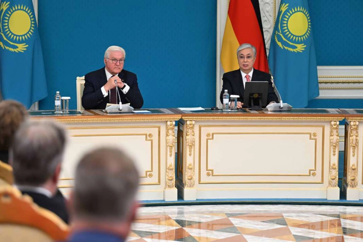 EU, Kazakhstan in Contact on Preventing Russia Sanctions Evasion, Steinmeier Says