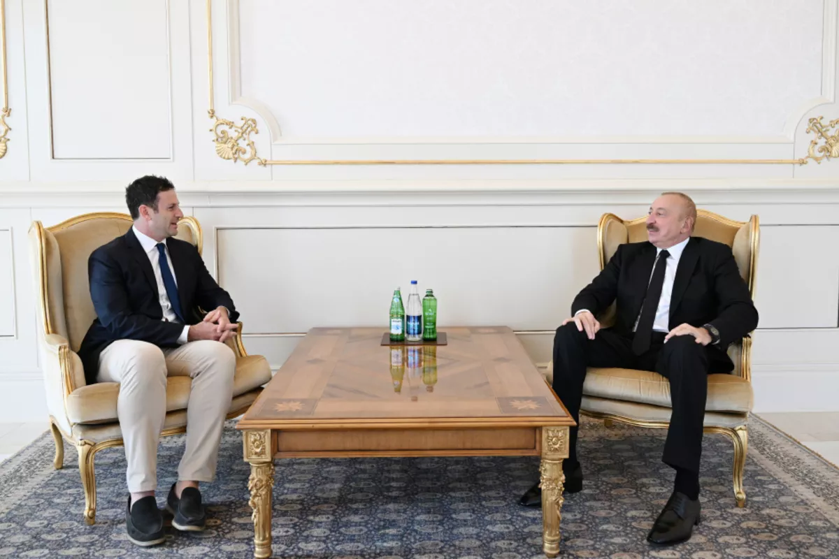 President Ilham Aliyev Welcomes President of Global Affairs at Goldman Sachs Group Inc