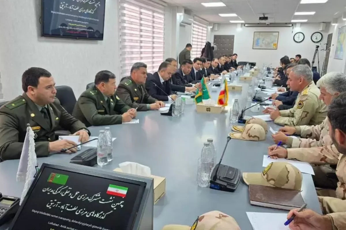 Iran and Turkmenistan Hold Talks on Border Cooperation