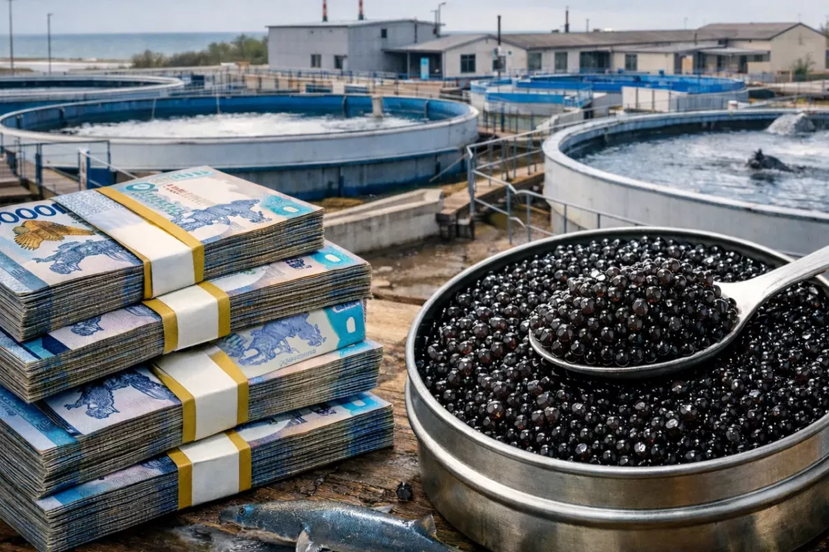 Kazakhstan Blocks Illegal Caviar Purchase in Atyrau