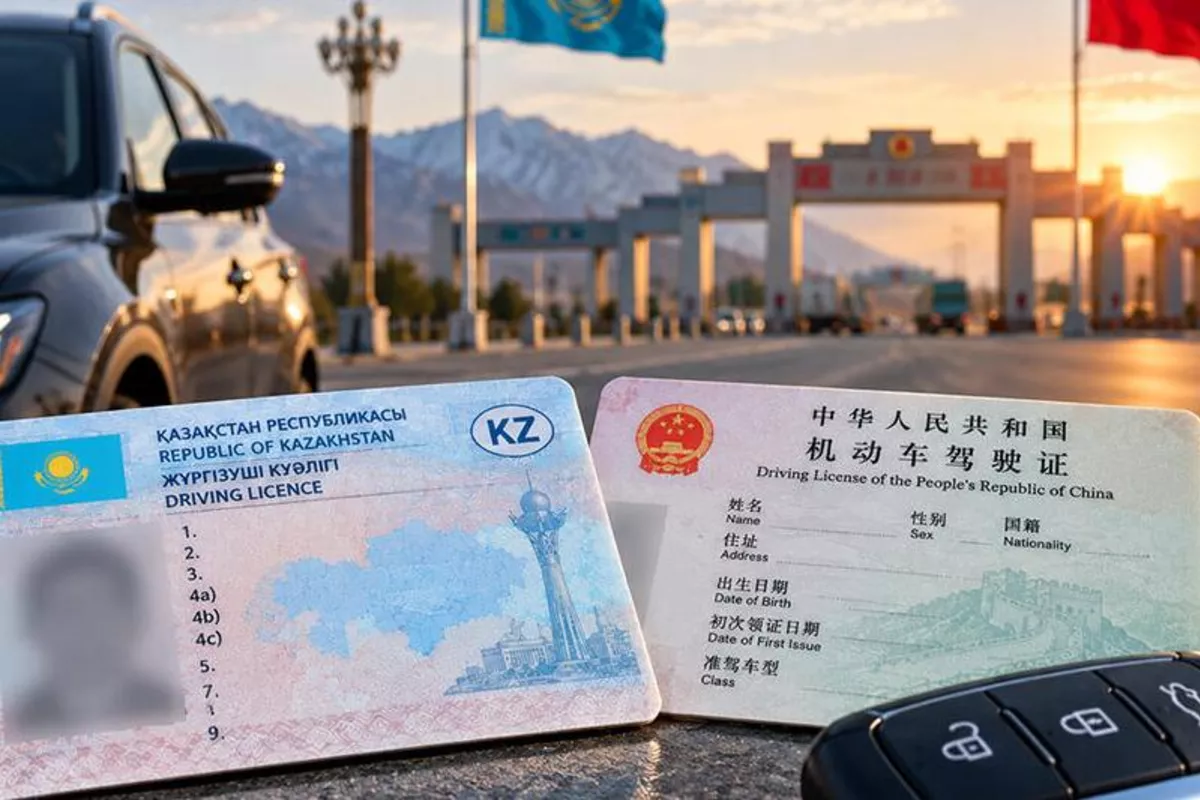 Kazakhstan, China Agree on Mutual Recognition of Driving Licenses