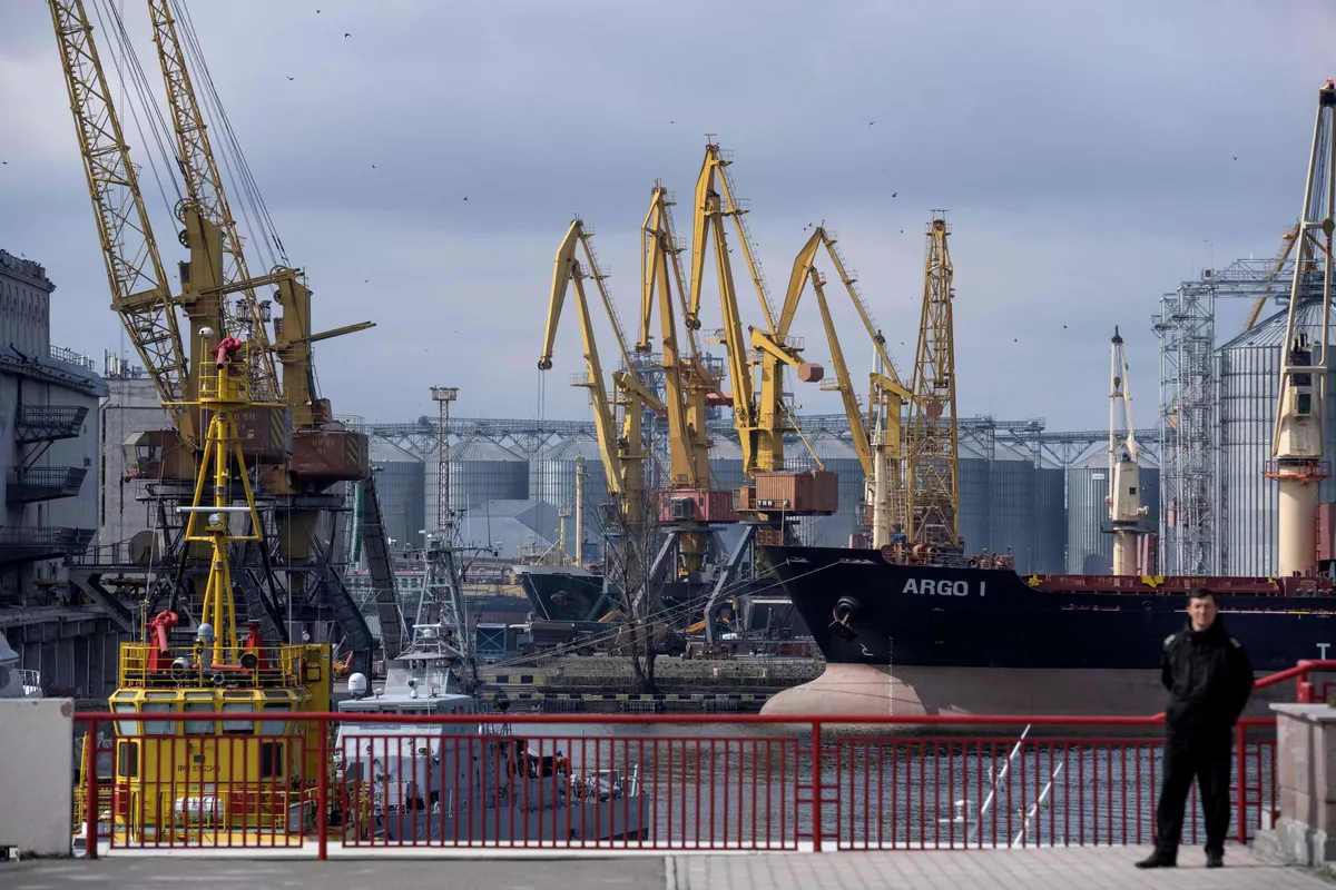 Russia's Lockdown of Odessa Ports Could Be a Grim Turning Point in War