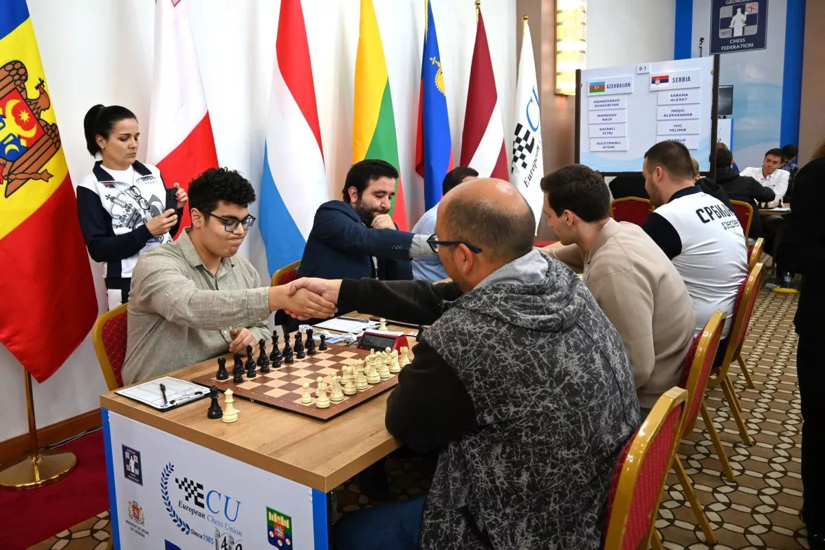 Azerbaijan Claims Silver at 2025 European Team Chess Championship