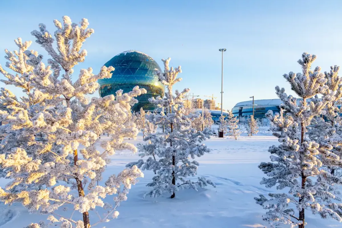 Kazakhstan Faces Fog, Snow as Arctic Cold Approaches