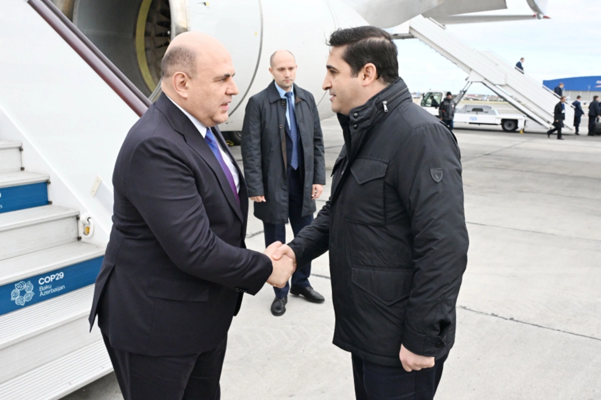 Russian Prime Minister Arrives in Azerbaijan for COP29 Summit