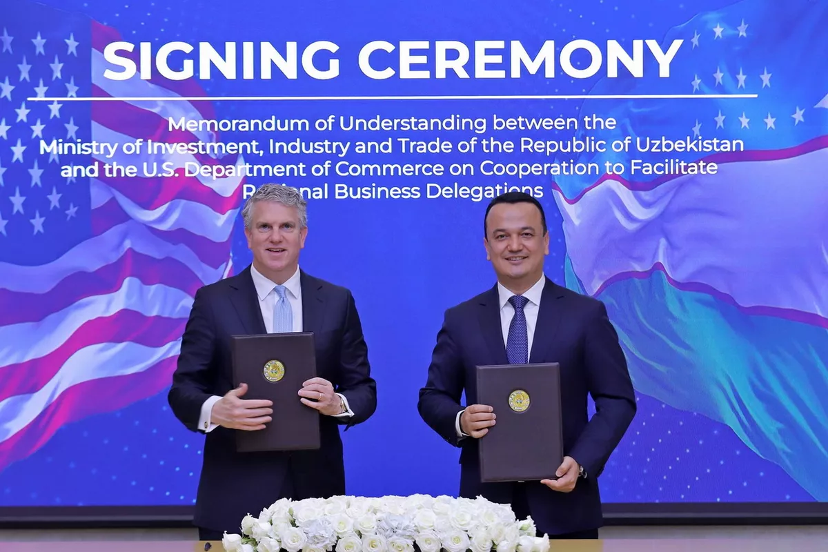 Uzbekistan, US Deepen Investment Partnership as Bilateral Trade Tops $1 Billion