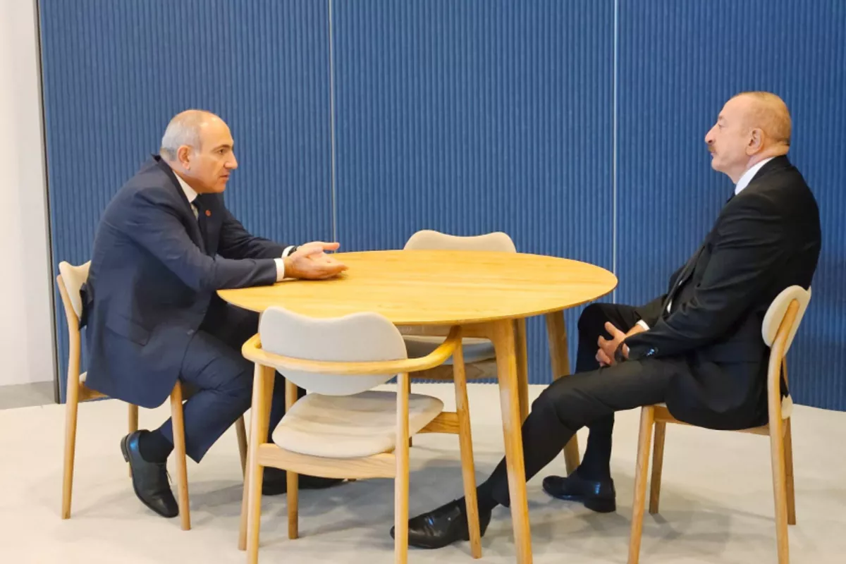 President Ilham Aliyev Meets Armenian Prime Minister in Copenhagen