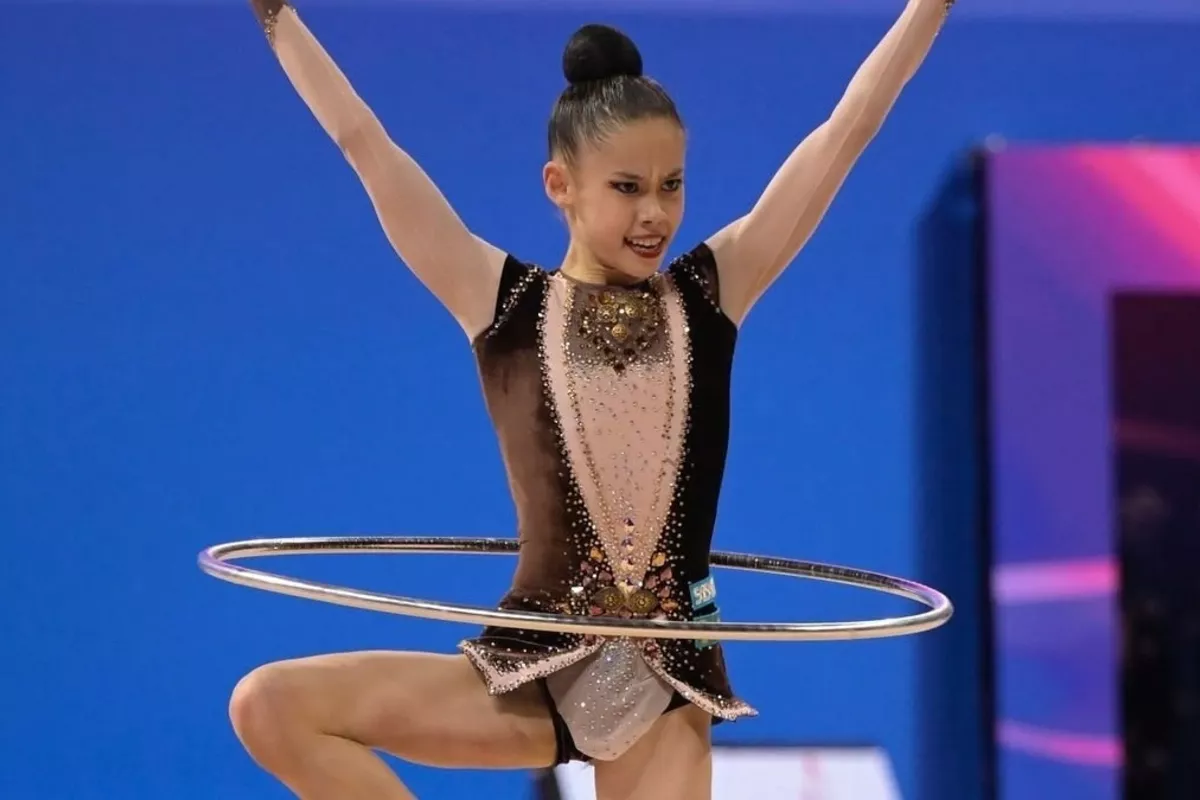 Kazakh Gymnast Strikes Gold in Greece with Stunning Performance