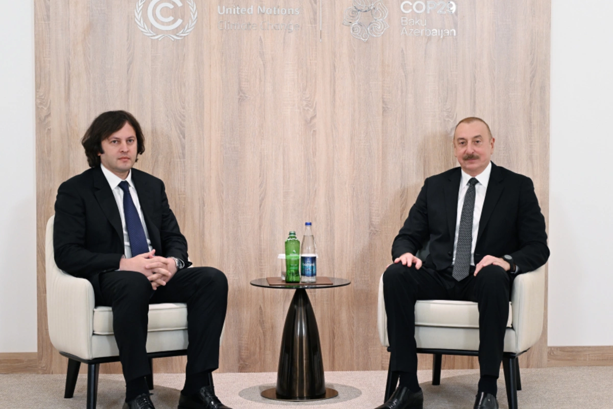 President Aliyev, PM Kobakhidze Hail Strong Azerbaijan-Georgia Friendship