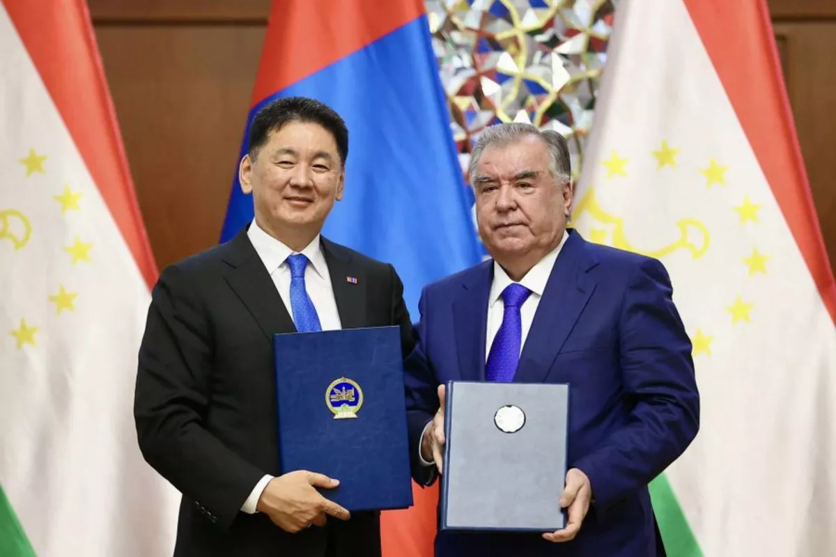 Mongolia and Tajikistan Sign Agreements on Relations and Cooperation