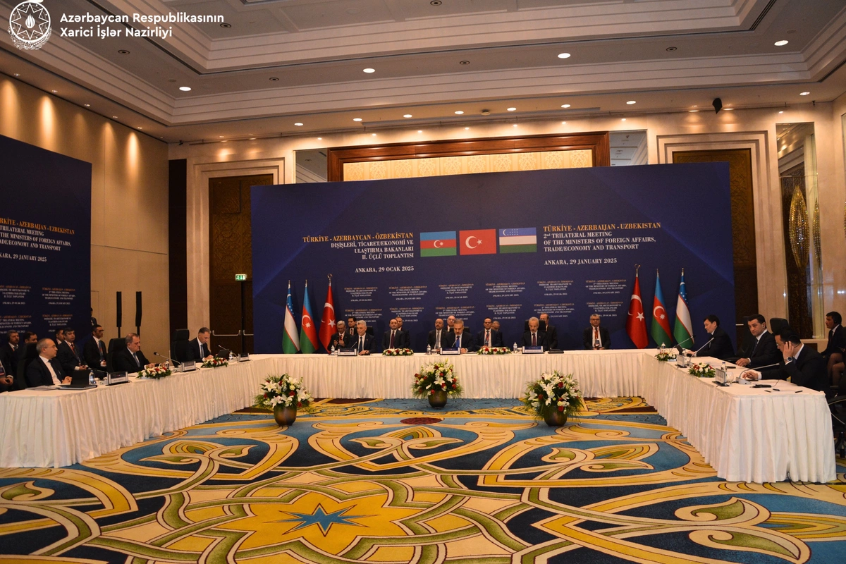 Azerbaijan, Türkiye, Uzbekistan Prioritize Enhancing Economic, Trade, and Transport Cooperation