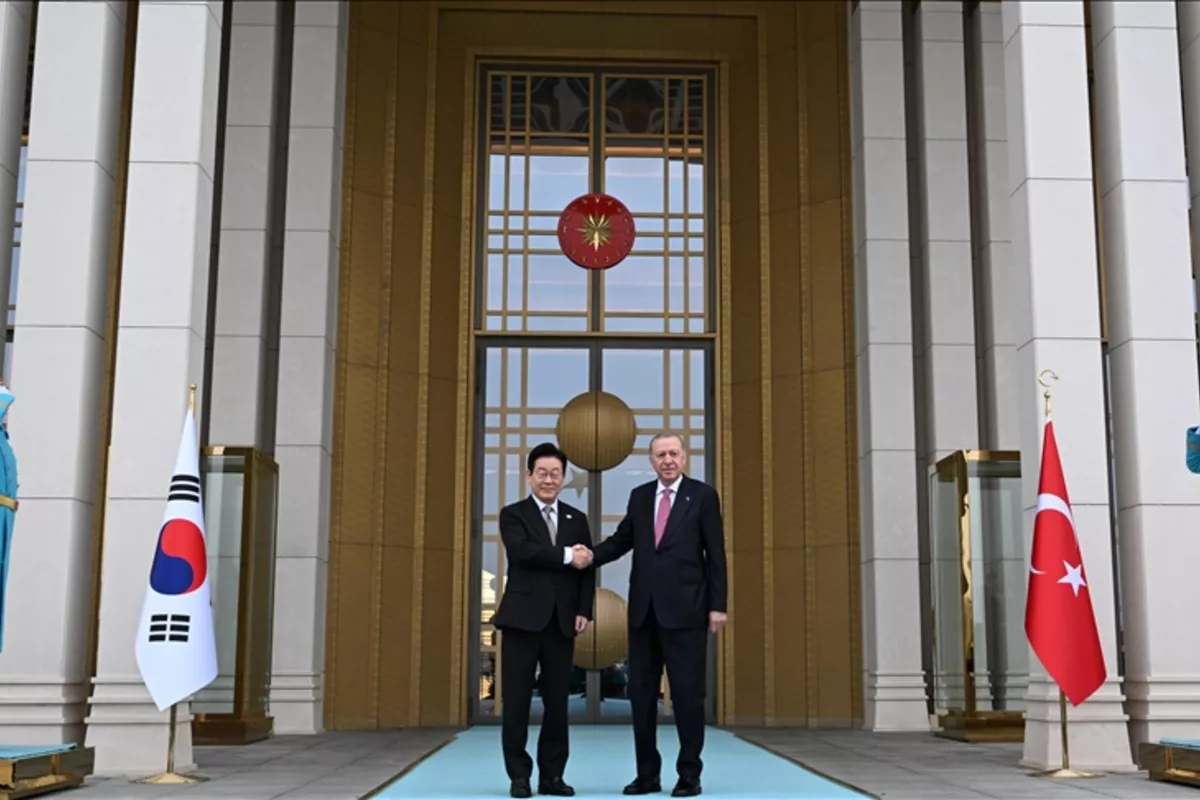 Turkish President Erdogan Welcomes S. Korean Counterpart in Ankara