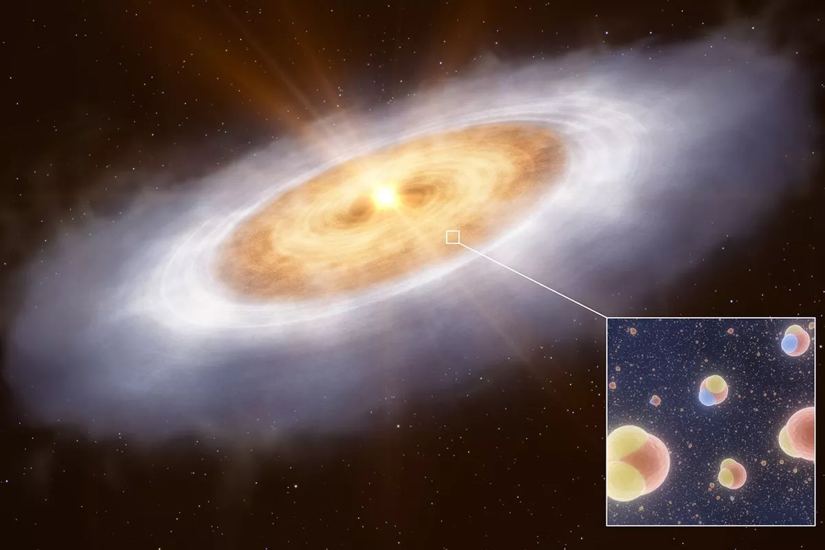 Water Detected Around Young Sun-Like Star for the First Time
