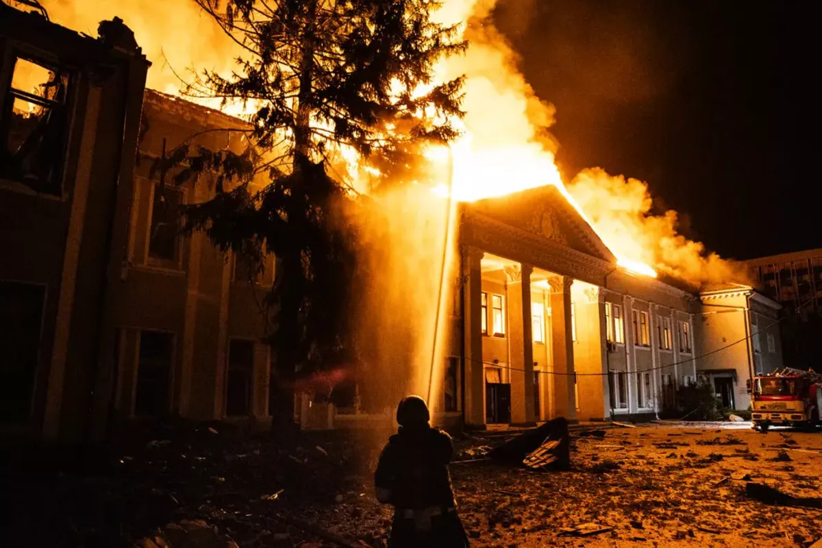 Media: Ukraine Struggles to Counter Massive Russian Drone Swarm