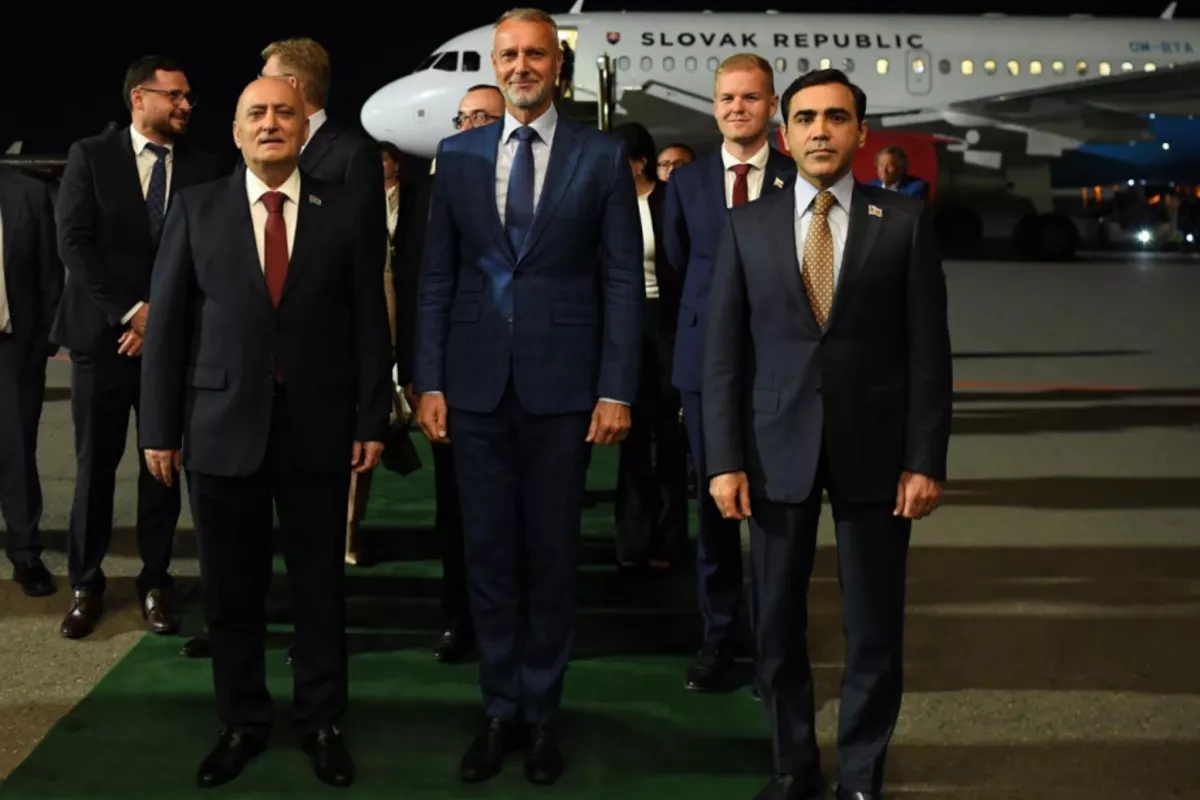 Slovakia’s National Council Speaker Arrives in Azerbaijan