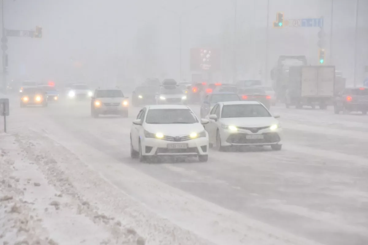 Kazakhstan Faces Heavy Snow, Blizzards, and Dangerous Roads