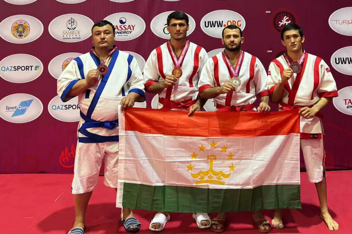 Tajikistan Dominates Asian Kurash Championship with Four Medals in Kazakhstan