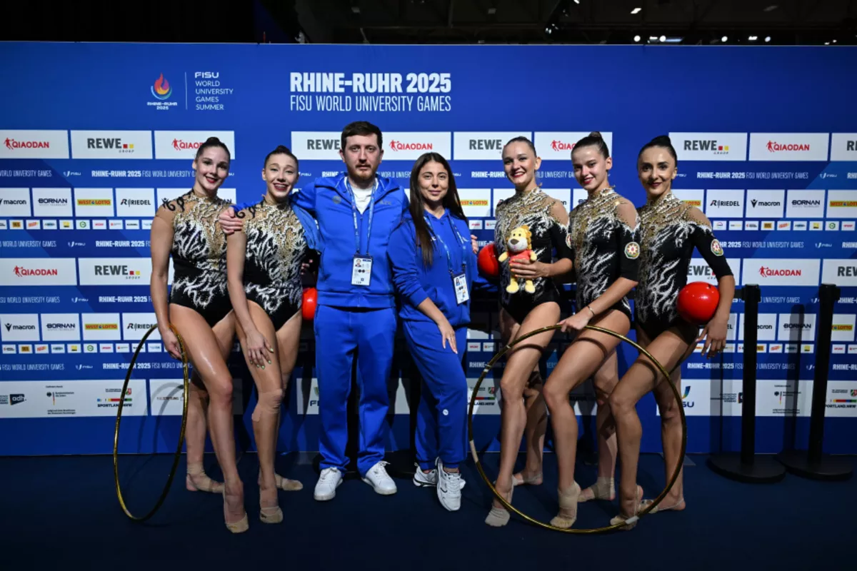 Azerbaijan’s Gymnasts Grab Third Medal at Universiade in Germany