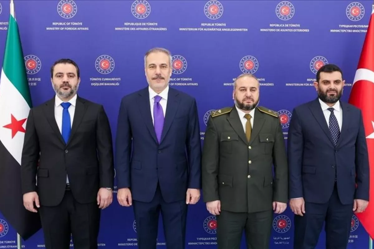 Turkish Foreign Minister Meets Syrian Counterpart and Delegation in Ankara