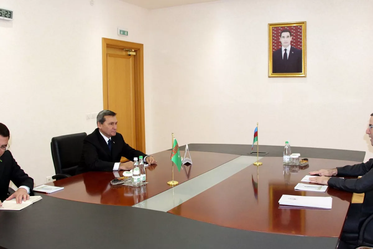 Turkmen, Azerbaijani FMs Discuss Political, Economic Ties