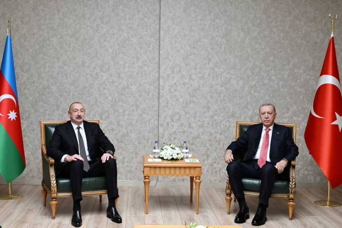 Azerbaijan’s President Ilham Aliyev Meets Türkiye’s President Erdoğan in Kahramanmaraş