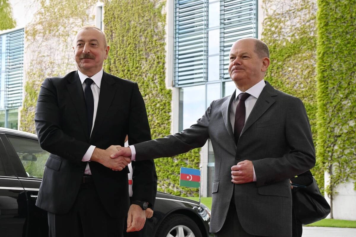 Aliyev In Berlin