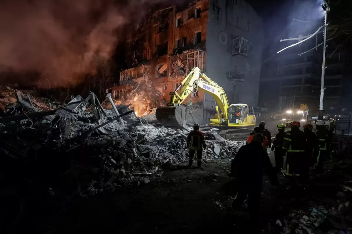 Multiple Russian Missiles Target Kharkiv’s Energy Systems