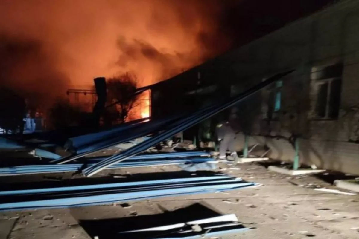 Russian Attack Damages Power Infrastructure in Odesa