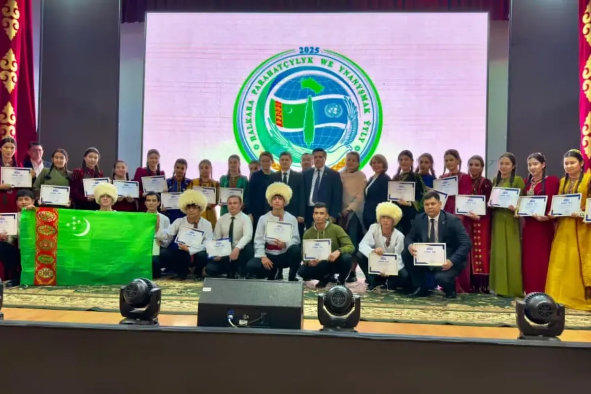 Turkmen Embassy Celebrates 30 Years of Neutrality at Kazakh University
