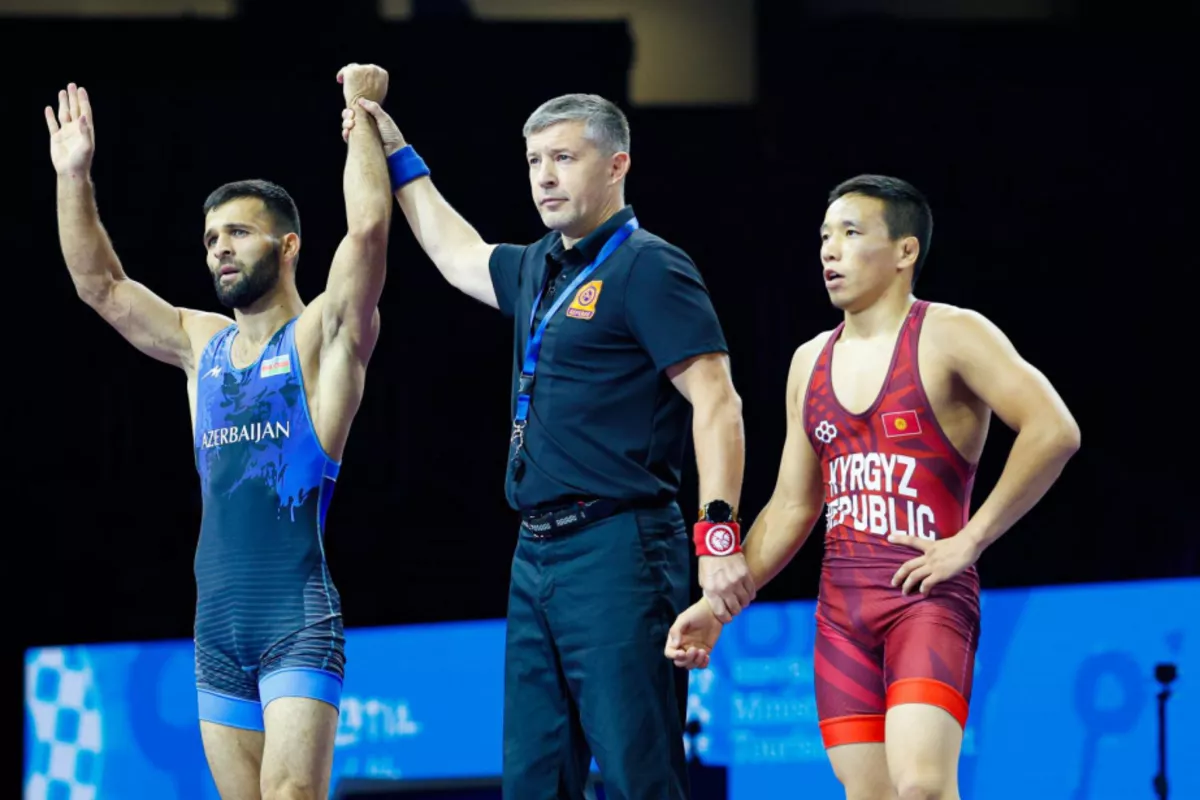 Eldaniz Azizli Breaks Azerbaijani Wrestling Record with 7th World Medal
