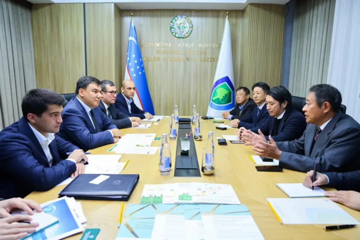 Uzbekistan Explores Green Tech Partnership with Japan’s Ishigaki Company Ltd.