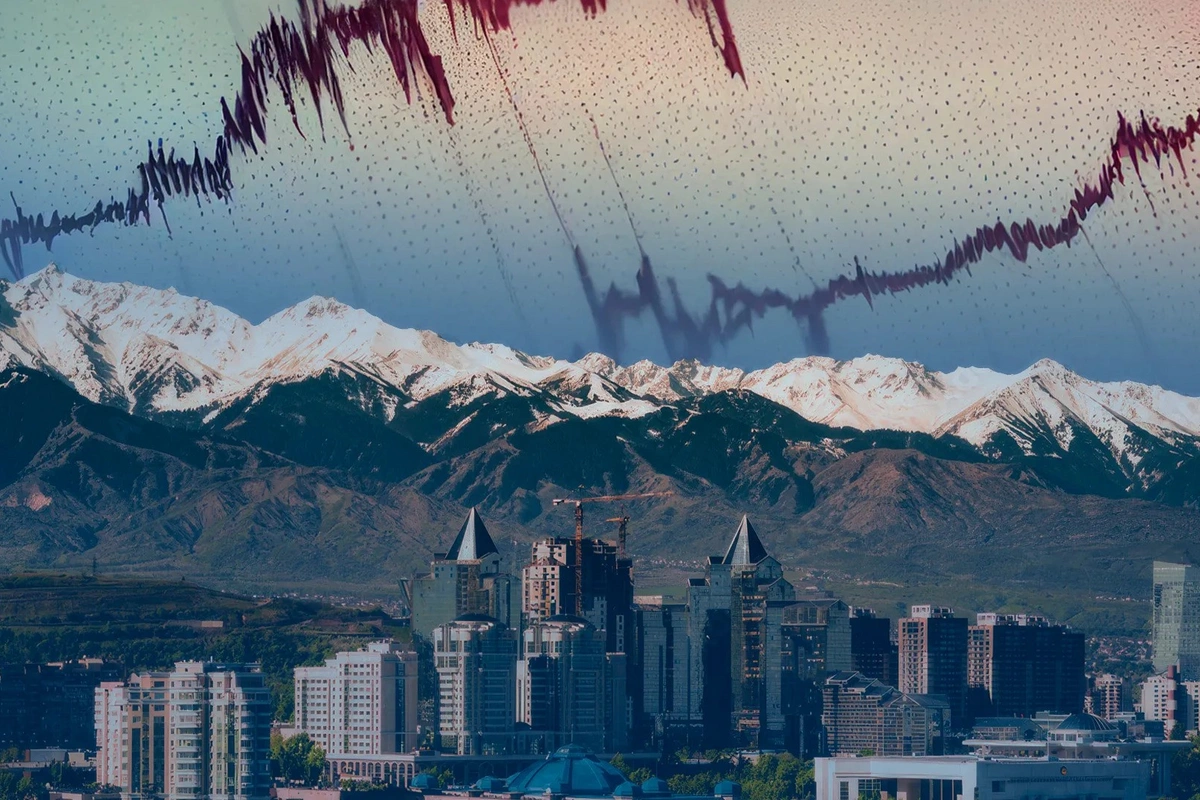 The Earthquake Occurred 276 km from Almaty