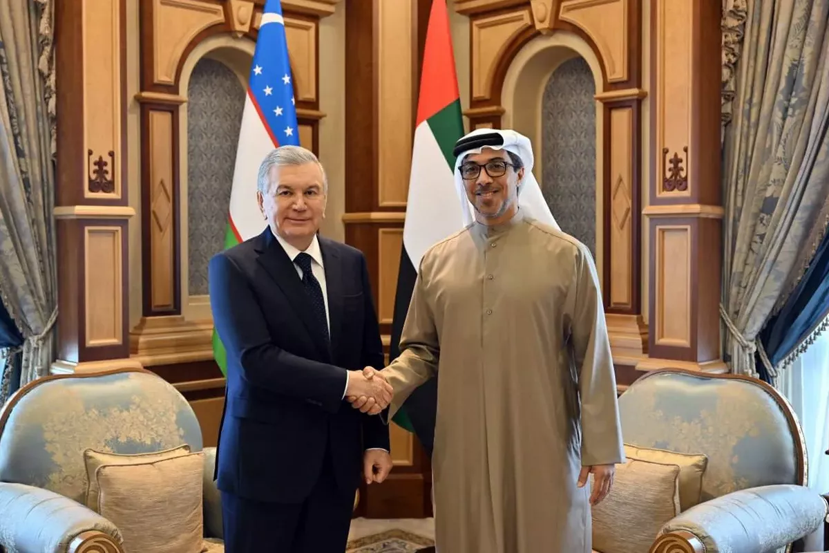 Uzbekistan, UAE Review Path to Closer Cooperation