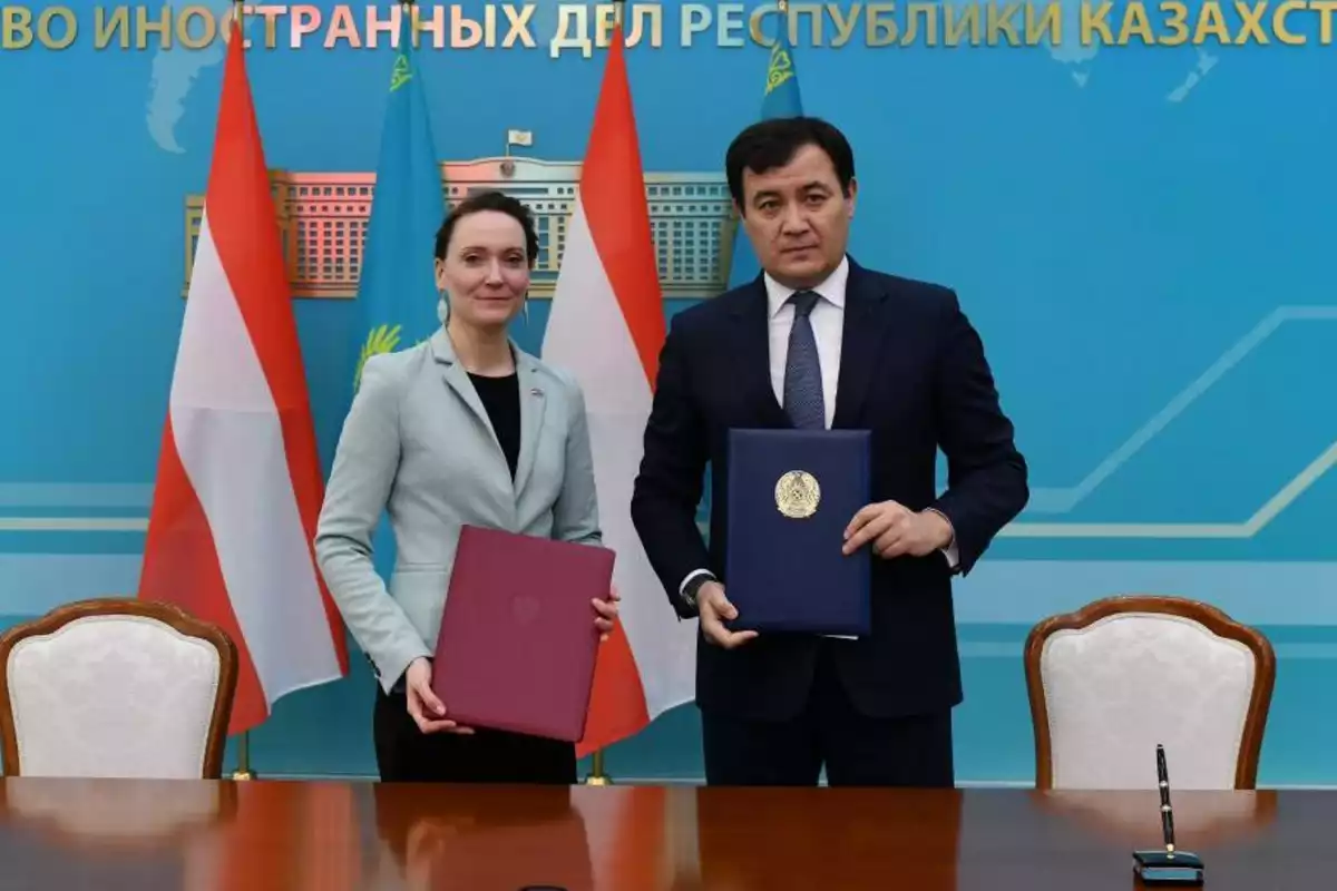 Kazakhstan, Austria Reach Agreements on Diplomatic Visa Exemption and Readmission