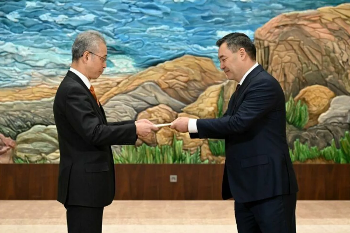 Kyrgyz President Welcomes New Japanese Ambassador