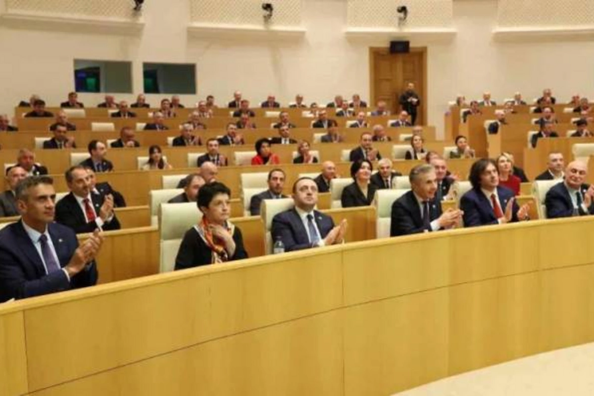 Georgias 11th Parliament Holds Inaugural Session After General Elections